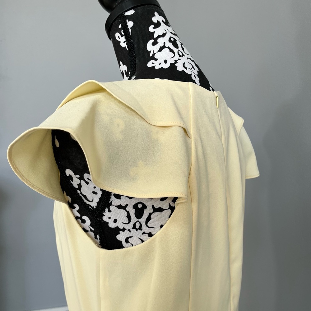 Banana Republic Factory Flutter Sleeve Midi Dress Size 6 Spring Wedding Event - Picture 4 of 9